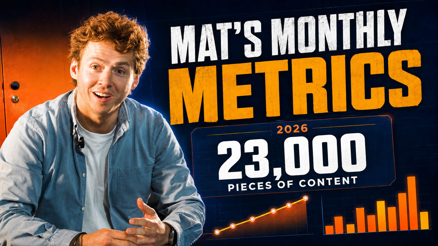 Mats Monthly Metrics title card